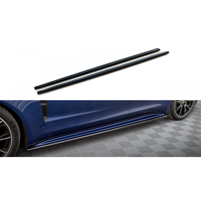 Dokładki progów Maxton Design Porsche Panamera E-Hybrid 971.2