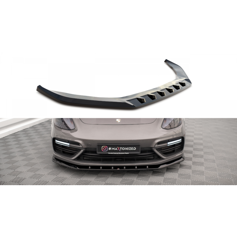 Splitter przedni Maxton Design Porsche Panamera Turbo S E-Hybrid