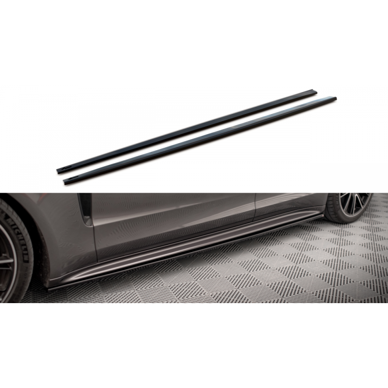 Dokładki progów Maxton Design Porsche Panamera E-Hybrid / Turbo S E-Hybrid