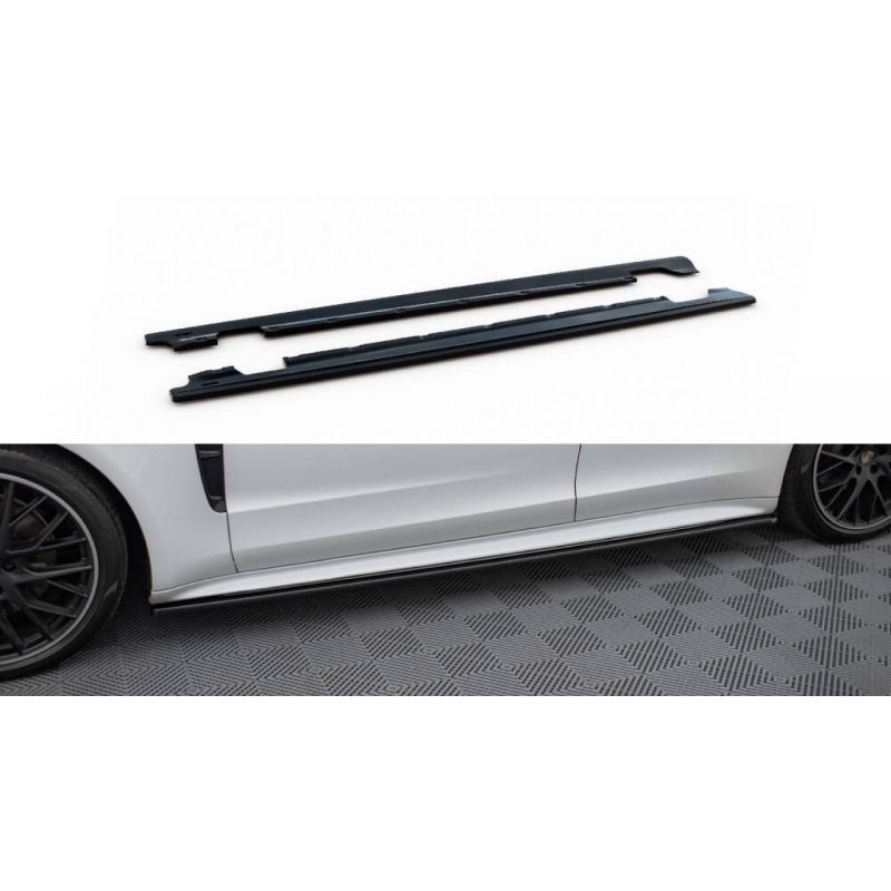 Dokładki progów Maxton Design Porsche Panamera GTS 971
