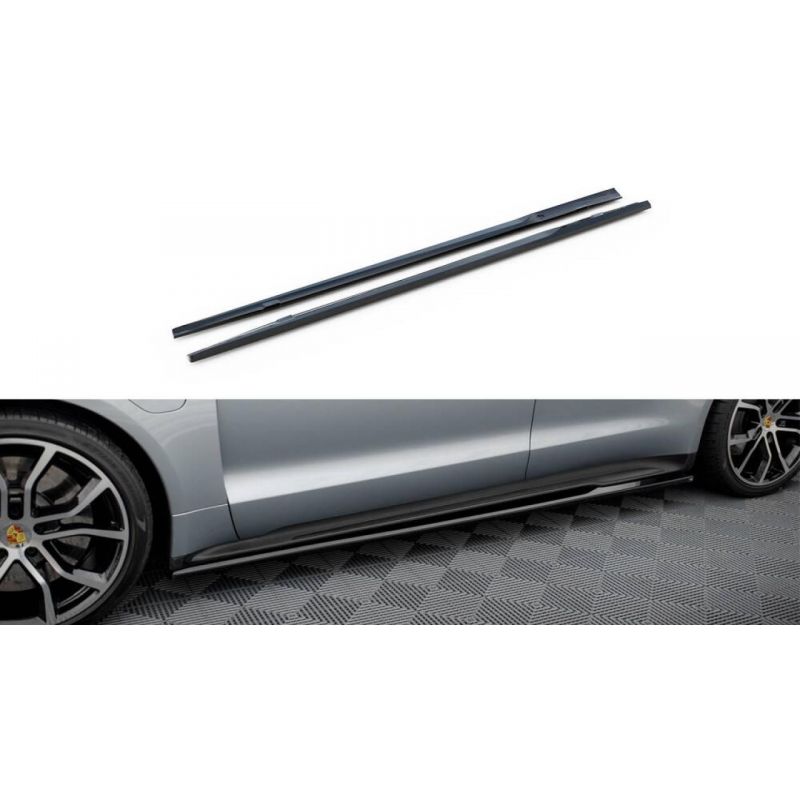 Dokładki progów Maxton Design Porsche Taycan Sport Design / Taycan 4 Sport Design / Taycan 4S Design / Taycan GTS Sport Design