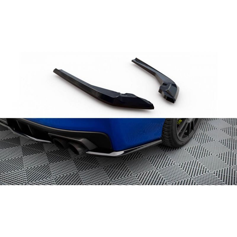 Splittery tylne boczne V.2 Maxton Design Subaru WRX STI