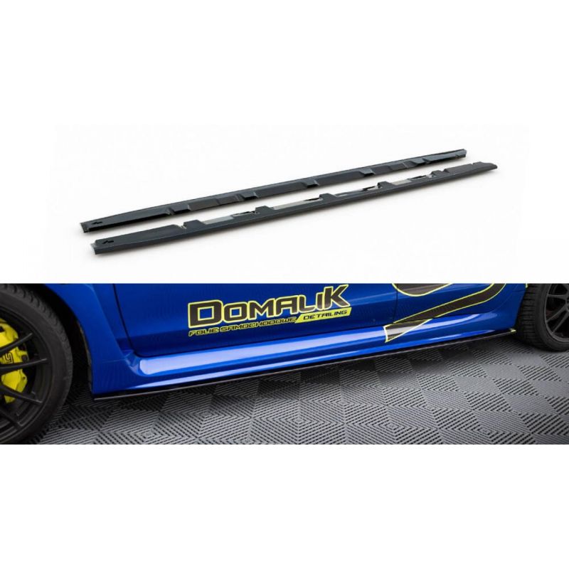 Dokładki progów V.2 Maxton Design Subaru WRX STI