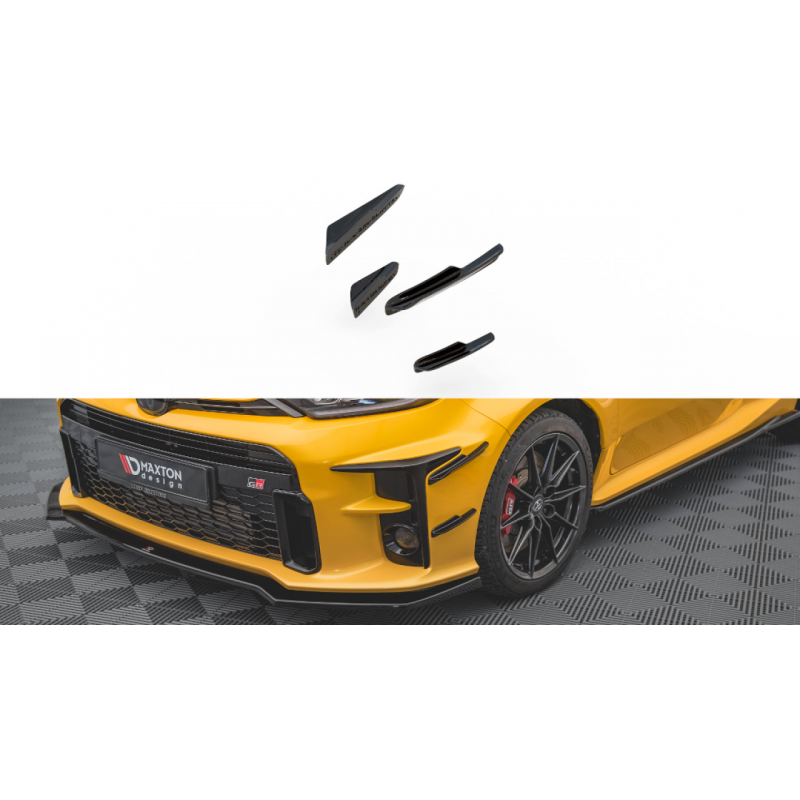 Płetwy przedniego zderzaka (Canards) Maxton Design Toyota Yaris GR Mk4