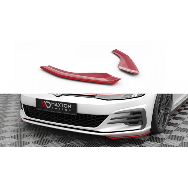 Splittery przednie boczne Maxton Design VW Golf GTI Mk7.5