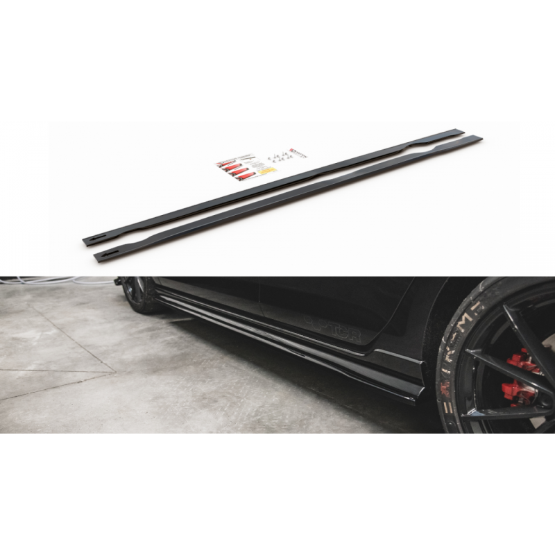 Dokładki progów Maxton Design VW Golf GTI Mk7 TCR