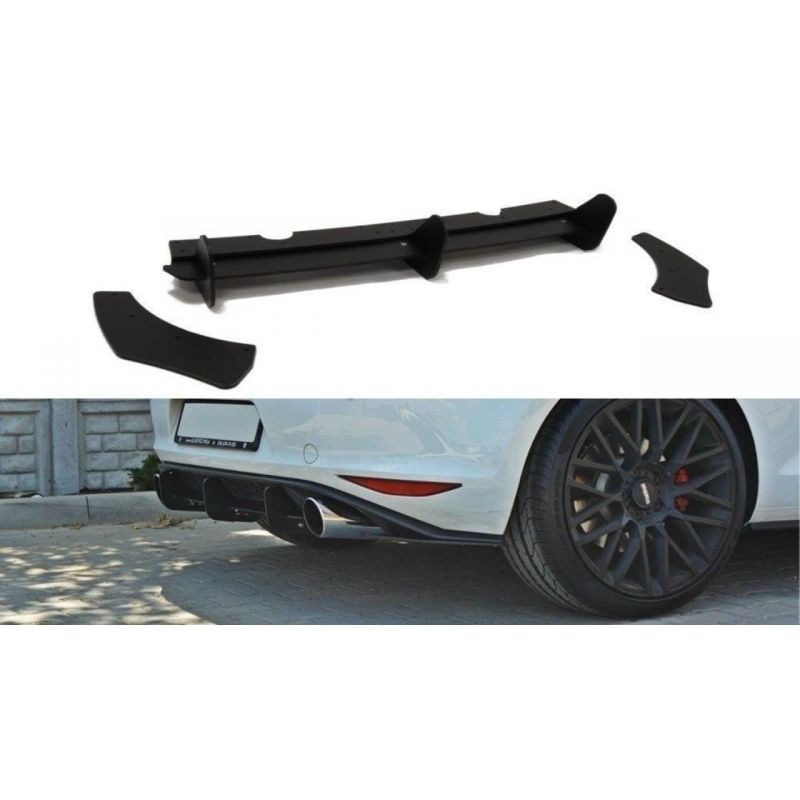 Dyfuzor tylny / splittery tylne boczne Maxton Design VW Golf GTI Mk7