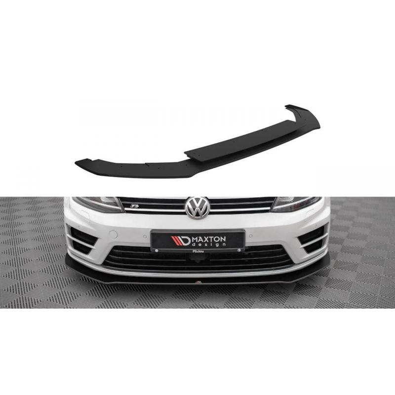 Splitter przedni Street Pro / Flaps Maxton Design VW Golf R Mk7