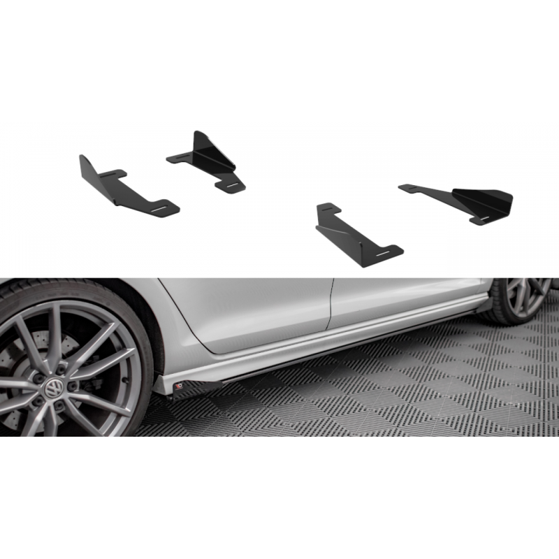 Flapsy boczne Maxton Design VW Golf R Mk7