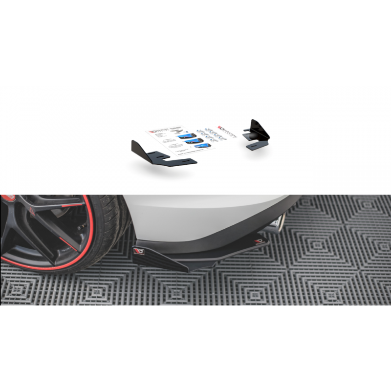 Flapsy tylne boczne Maxton Design VW Golf R-Line / GTE / GTI Mk8