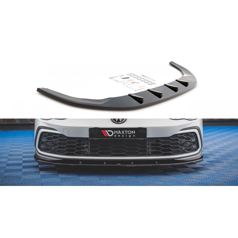 Splitter przedni / Flaps Maxton Design VW Golf R-Line / GTE / GTD / GTI Mk8