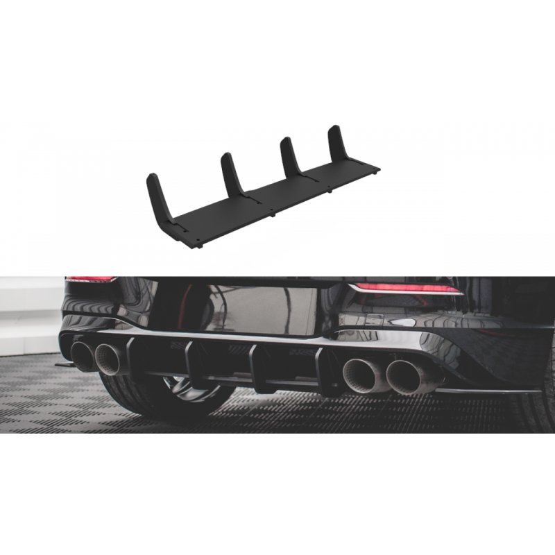 Dyfuzor tylny Street Pro Maxton Design VW Golf R Mk8