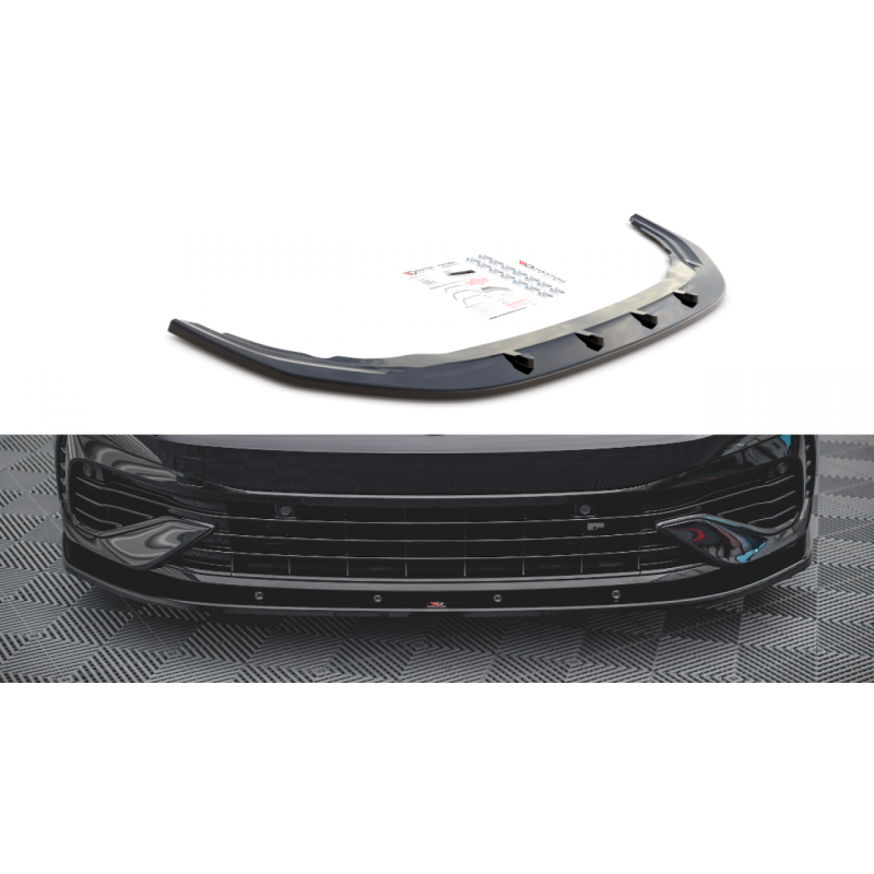 Splitter przedni V.1 Maxton Design VW Golf R Mk8