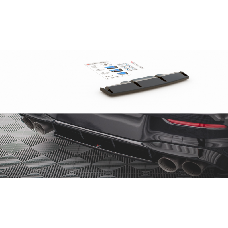 Splitter tylny Maxton Design VW Golf R Mk8