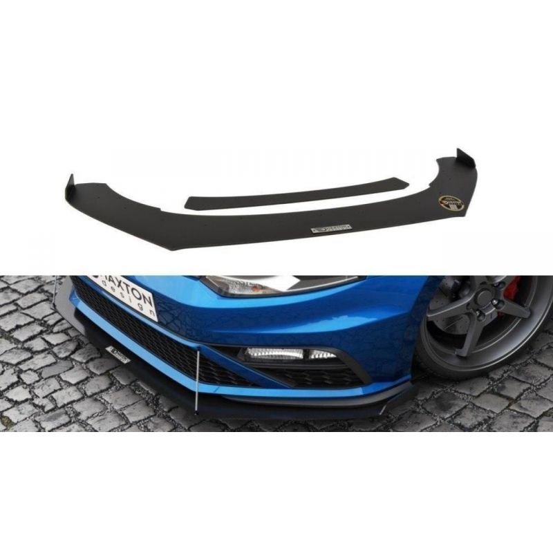 Splitter przedni Racing Maxton Design (ze skrzyd�ami) VW Polo GTI Mk5 Facelift