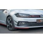 Płetwy przedniego zderzaka (Canards) Maxton Design VW Polo GTI Mk6 (AW)
