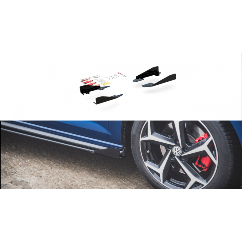 Flapsy boczne Maxton Design VW Polo GTI Mk6 (AW)