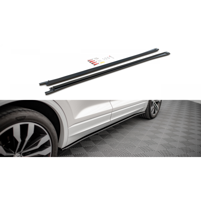 Dokładki progów Maxton Design VW Touareg R-line Mk3
