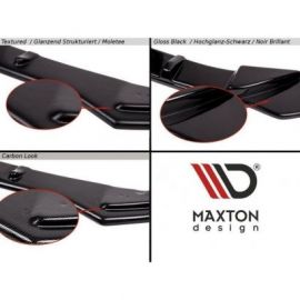 Dokładka tylna / atrapa wydechu Maxton Design Audi A3 8Y S-Line Sportback
