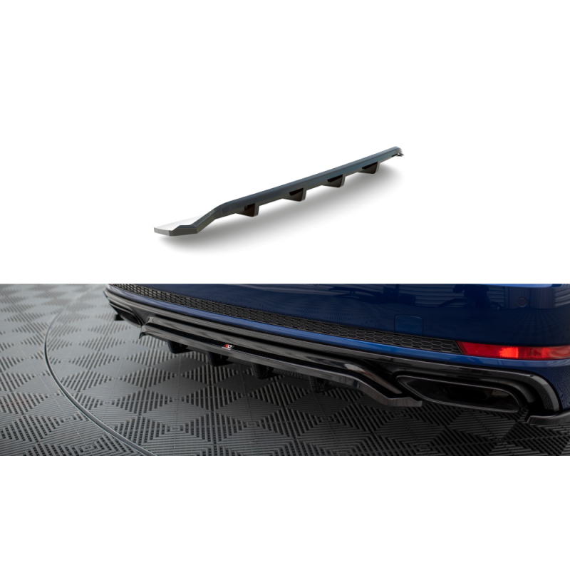 Splitter tylny (z dyfuzorem) Maxton Design Audi A4 B9 Competition