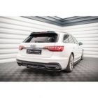 Splitter tylny (z dyfuzorem) Maxton Design Audi A4 B9.5 S-Line