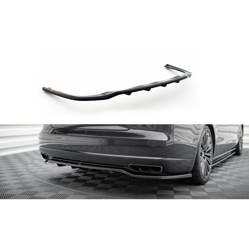 Splitter tylny (z dyfuzorem) Maxton Design Audi A8 D4 Facelift