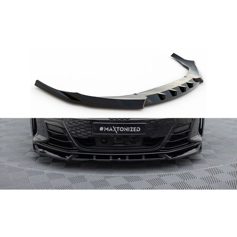 Splitter przedni Maxton Design Audi e-Tron GT / RS GT