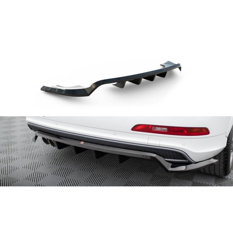 Splitter tylny (z dyfuzorem) Maxton Design Audi Q3 S-Line 8U