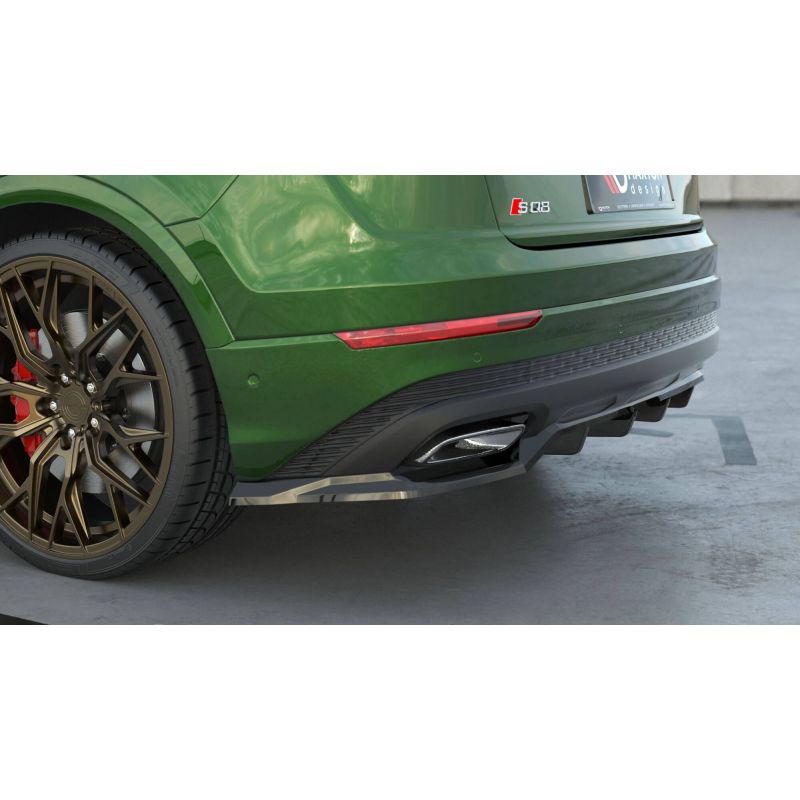 Splitter tylny (z dyfuzorem) Maxton Design Audi Q8 4M Facelift