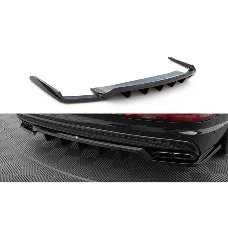 Splitter tylny (z dyfuzorem) Maxton Design Audi SQ7 4M