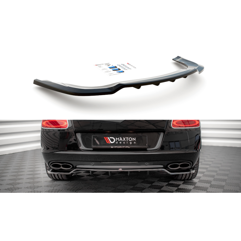 Splitter tylny (z dyfuzorem) Maxton Design Bentley Continental GT V8 S Mk2