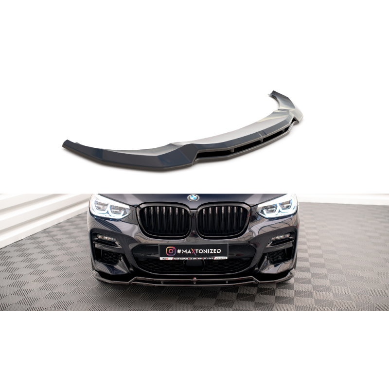 Splitter przedni V.1 Maxton Design BMW X3 M-Pakiet / M40i / M40d G01