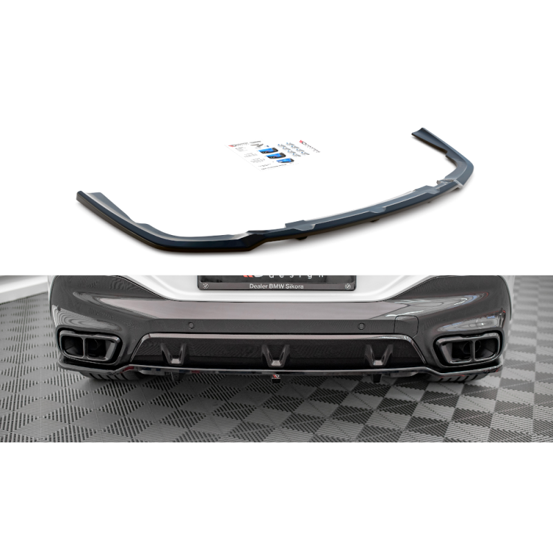 Splitter tylny (z dyfuzorem) Maxton Design BMW X6 G06 M-Pakiet