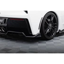 Splitter tylny (z dyfuzorem) Maxton Design + Splittery tylne boczne Maxton Design Chevrolet Corvette C7