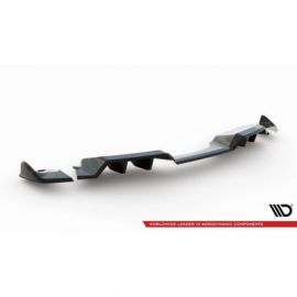 Splitter tylny (z dyfuzorem) Maxton Design + Splittery tylne boczne Maxton Design Chevrolet Corvette C7