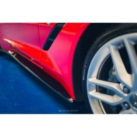 Dokładki progów Maxton Design Chevrolet Corvette Stingray / Grand Sport C7