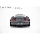 Splitter tylny (z dyfuzorem) Maxton Design + Splittery tylne boczne Maxton Design Chevrolet Corvette Z06 C7