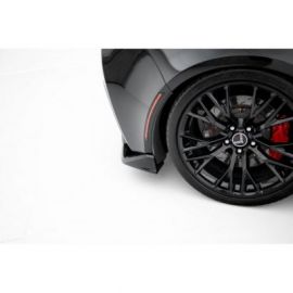 Splitter tylny (z dyfuzorem) Maxton Design + Splittery tylne boczne Maxton Design Chevrolet Corvette Z06 C7