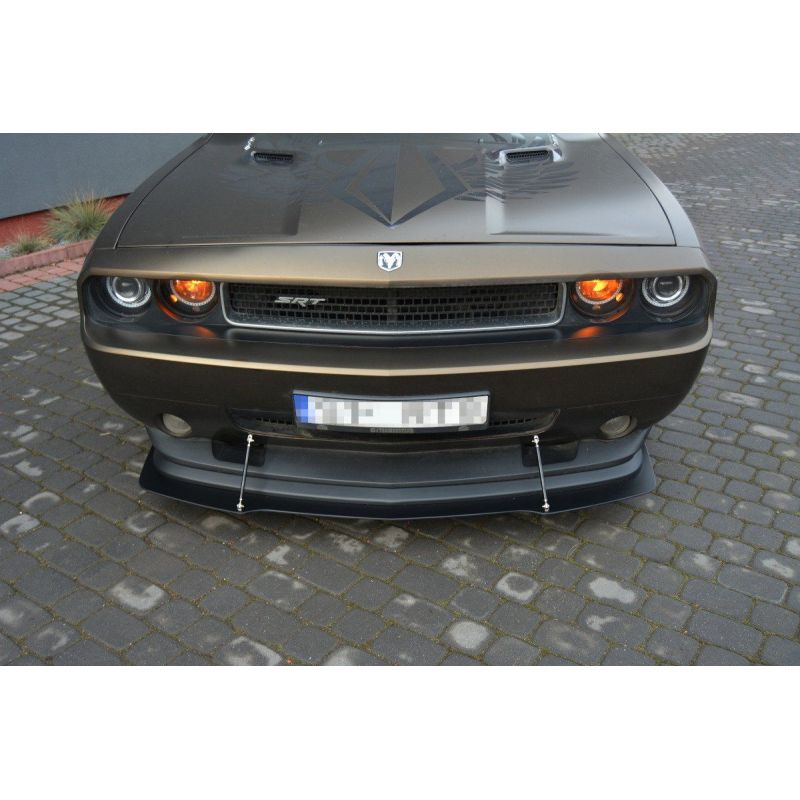 Splitter przedni Maxton Design Hybrydowy V.1 Dodge Challenger SRT8 Coupe Gen.3 2008-2014