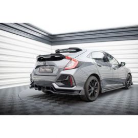 Splitter tylny (z dyfuzorem) Maxton Design + Flaps Maxton DesignHonda Civic Sport Mk 10 Facelift