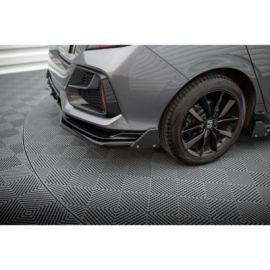 Splitter tylny (z dyfuzorem) Maxton Design + Flaps Maxton DesignHonda Civic Sport Mk 10 Facelift