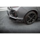 Splitter tylny (z dyfuzorem) Maxton Design + Flaps Maxton DesignHonda Civic Sport Mk 10 Facelift
