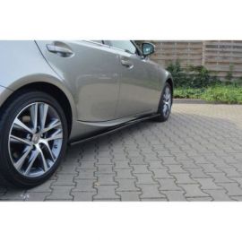 Dokładki progów Maxton Design Lexus IS Mk3/ Mk3 Facelift