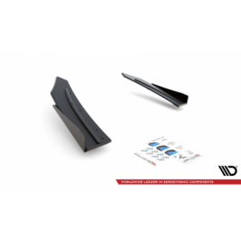 Splittery tylne boczne Racing Maxton Design Durability + Flaps Maxton DesignMercedes C43 AMG Coupe C205