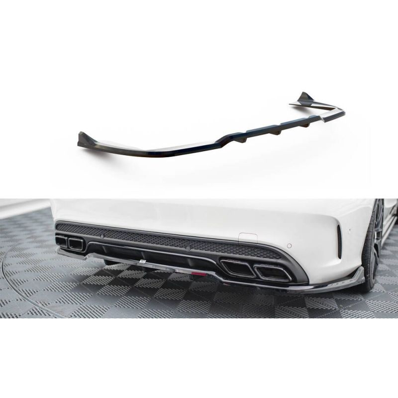 Splitter tylny (z dyfuzorem) Maxton Design Mercedes C63 AMG Sedan / Estate W205 / S205