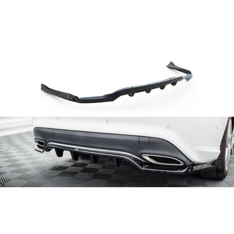 Splitter tylny (z dyfuzorem) Maxton Design Mercedes CLA C117 Facelift