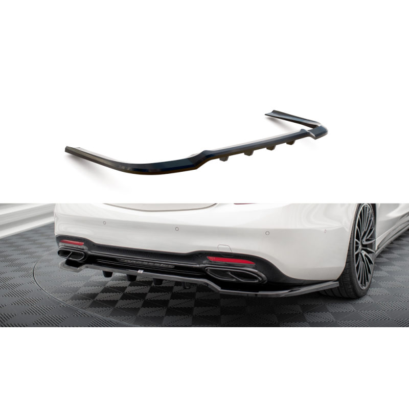 Splitter tylny (z dyfuzorem) Maxton Design Mercedes S AMG-Line W222 Facelift