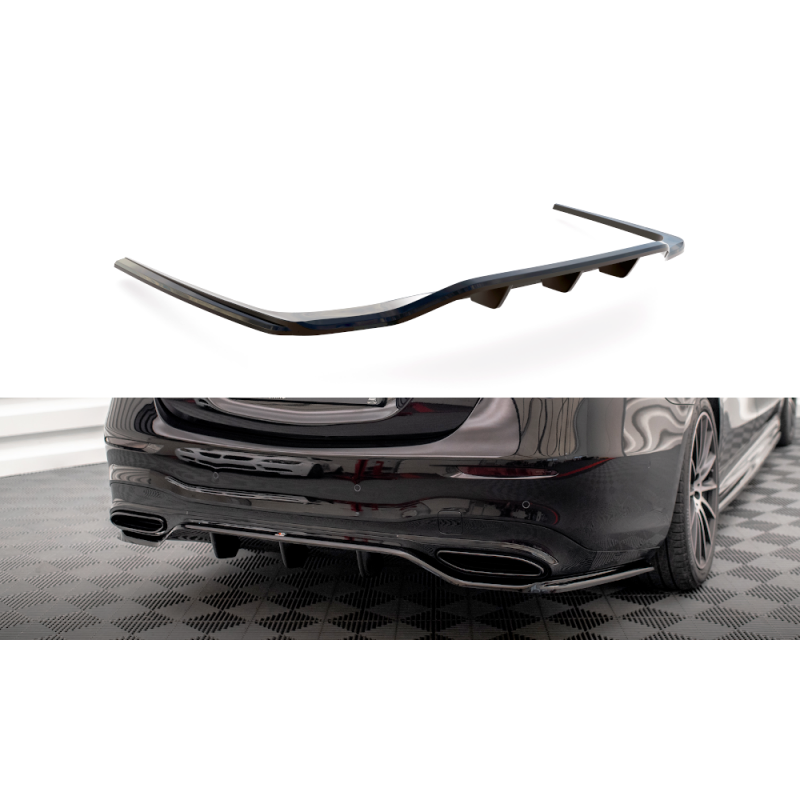 Splitter tylny (z dyfuzorem) Maxton Design Mercedes S AMG-Line W223