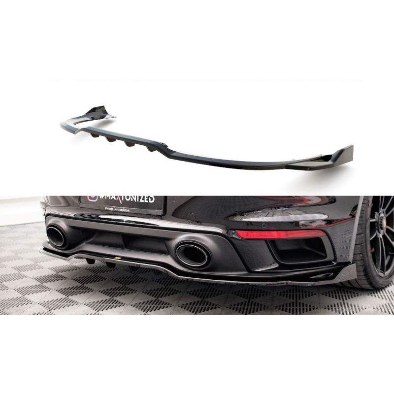 Splitter tylny (z dyfuzorem) Maxton Design Porsche 911 992 Turbo S