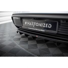 Splitter tylny (z dyfuzorem) Maxton Design Porsche Taycan / 4 / 4S / GTS